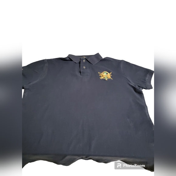 POLO RALPH LAUREN MEN’S Medium CUSTOM FIT “EQUESTRIAN THEME”SHORT SLEEVE SHIRT - Picture 9 of 9